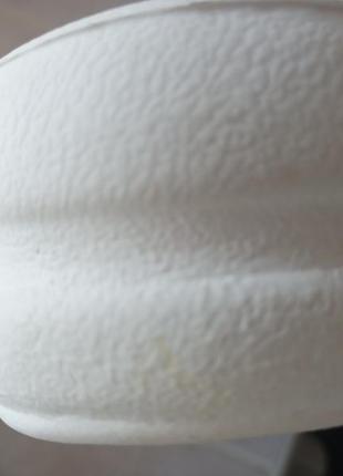Білі крокси шльопанці сабо  бренду crocs croslite uk m7- w9 eur 39-407 фото