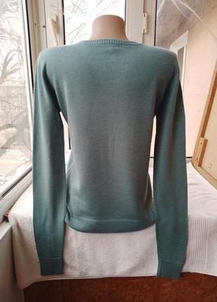 Шерстяной свитер джемпер пуловер шерсть7 фото