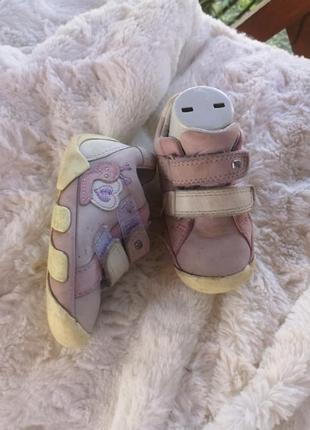 Шкіряні ботіночки 19 розмір mittel elefanten  черевики черевички чобітки кросівки кеди