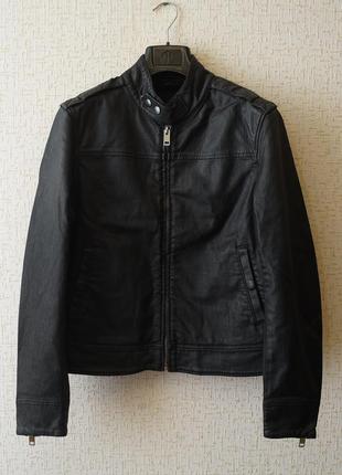 Чоловіча джинсова куртка diesel чорного кольору.4 фото