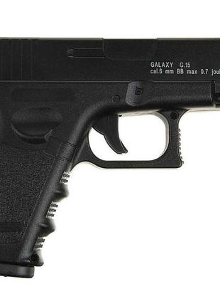 Пистолет детский спринговый glock 23 металлический глок 23 кал. 6 мм6 фото
