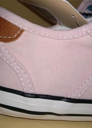 Кеды розовые текстильные mustang eur 326 фото