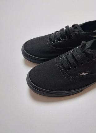 Кеды vans u authentic lo pro black/black6 фото