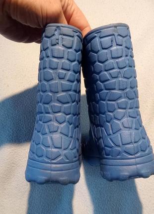Літні резинові чоботи- крокодильчики, устілка 13,3 см3 фото