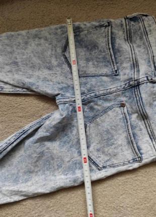 Бриджи стрейчевые джинсовые шорты летние для девочки4 фото