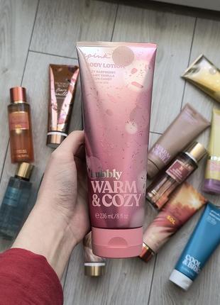 Warm cozy bubbly pink victorias secret оригінальний лосьйон