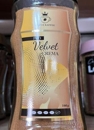 Кофе растворимое chess kaffee velvet crema 0,160 кг