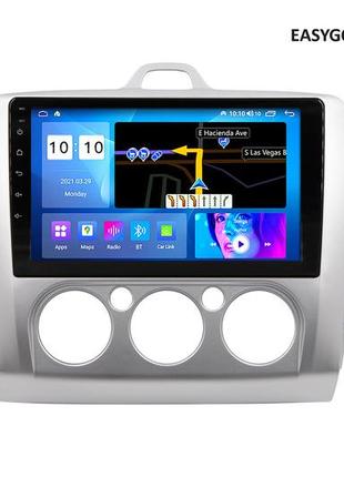 Штатна автомагнітола easygo m9-4-64-ff qled ford focus 2005-2011