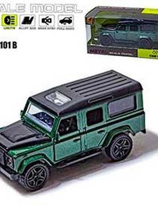 Машинка scale model 36101b green світло, звук1 фото