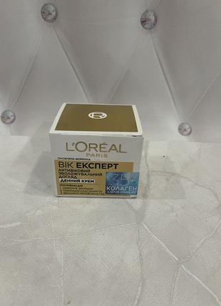 Увлажняющий дневной крем для лица l'oreal paris возраст эксперт, против морщин, 35+, 50 мл