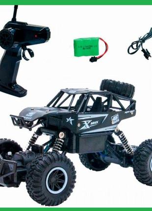 Машинка off-road crawler rock sport 1:20  на радіокеруванні з акумулятором 3.6v метал/пластик