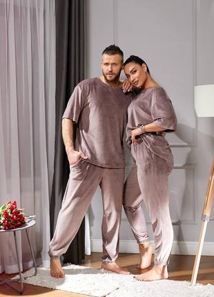 Домашний костюм-пижама унисекс до 56 размера7 фото