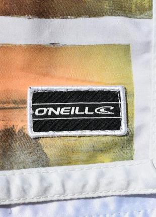 Oneill мужские пляжные шорты белые с рисунком размер l 345 фото