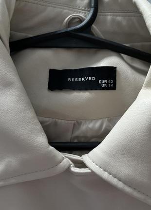 Шкіряна куртка reserved4 фото