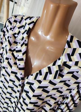 Шикарная атласная блузка, рубашка2 фото