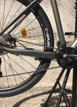 Велосипед гірський crosser 29 дюймів рама алюмінієва 15.5" гідравлічні гальма8 фото