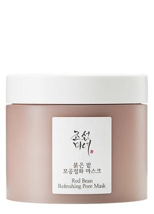 Beauty of joseon - глиняная маска для очистки пор - red bean refreshing pore mask 140ml