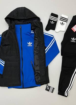 Набір adidas: жилет-кофта-штани-шкарпетки 2 пари