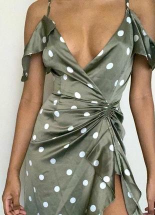 Сукня сатинова нарядна зара zara