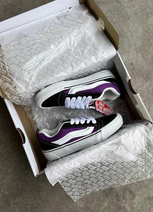 Топ! шикарные кеды vans old skool knu purple black8 фото