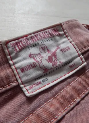 Штани джинси vintage true religion billy peach jeans made in usa5 фото