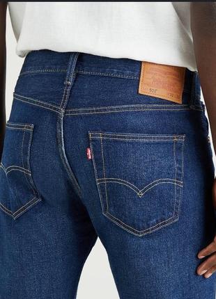 Американского бренда levis, из коллекции red, оригинальные мужские джинсы, брюки синего цвета1 фото