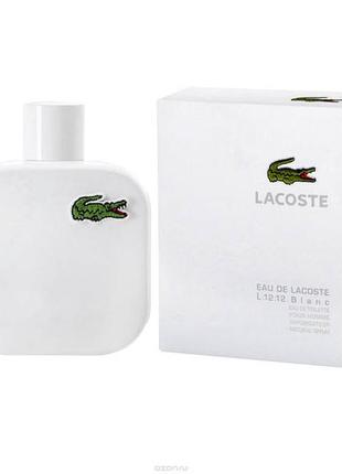 Мужская туалетная вода eau de lacoste lacoste l. 12.12 blanc (лакост про де лакост л. 12.12 бланк)100 мл