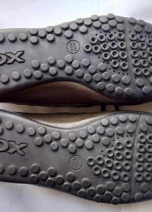 Туфлі чоловічі мокасини geox respira італія.5 фото