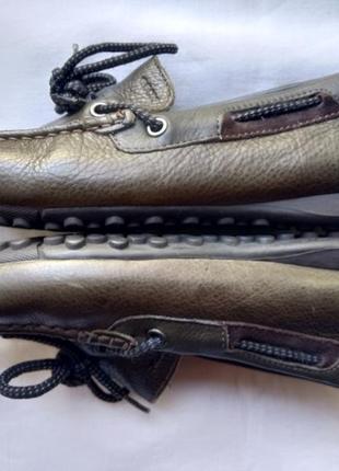 Туфли мужские мокасины geox respira италия.7 фото