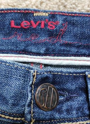 Американского бренда levis, из коллекции red, оригинальные мужские джинсы, брюки синего цвета5 фото