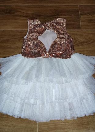 Платье на девочку рост 100 см2 фото