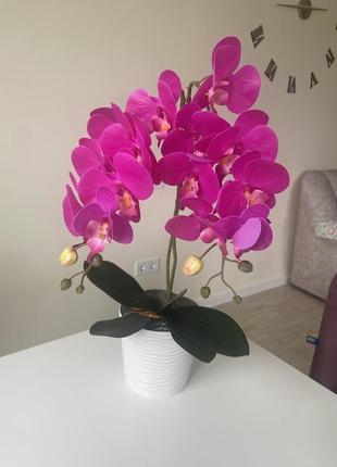 Орхидея латексная3 фото