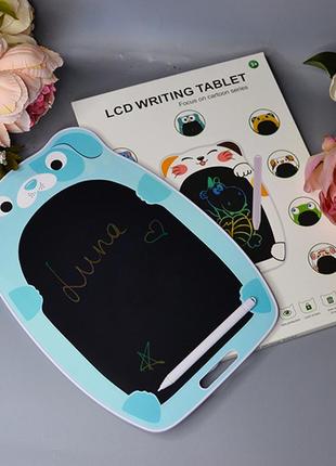 Детский планшет для рисования со стилусом memo pad электронный 4 вида2 фото