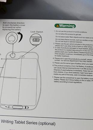 Детский планшет для рисования со стилусом memo pad электронный 4 вида7 фото