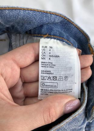 Женские джинсовые шорты от h&amp;m5 фото