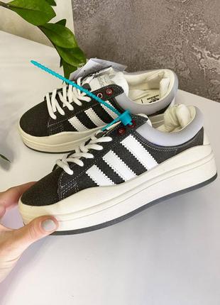 Стильные женские замшевые кеды, adidas campus, натуральная замша, 36-37-38-39-403 фото