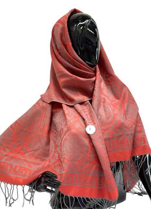 Жіночий шарф палантин fashion loft (100% шовк 170х70см)2 фото