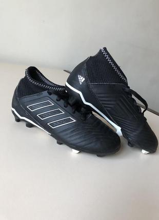 Бутси adidas predator 18.3 fg black / black