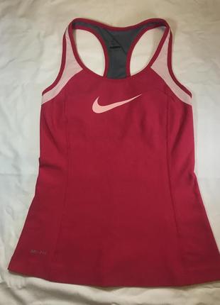 Жіноча спортивна майка nike dri-fit1 фото