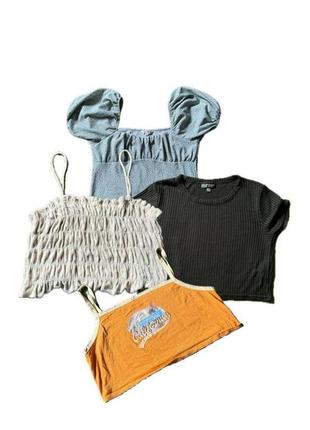 Лот із 4 речей: топи