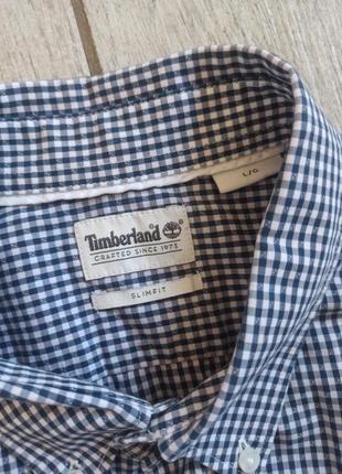 Сорочка з довгими рукавами, рубашка timberland3 фото