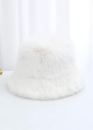 Зимняя панама из искусственного меха примарк
