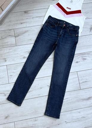 Джинси c&a slim сині стрейч h&m