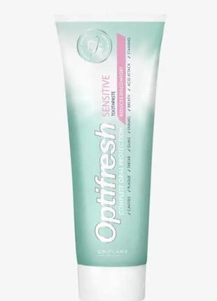 Зубная паста для чувствительных зубов optifresh