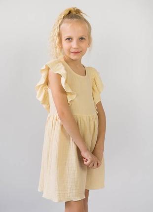 Сукня бавовняна сарафан муслін легка сукня4 фото