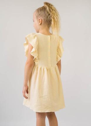 Платье хлопковое сарафан муслин легкое платье5 фото