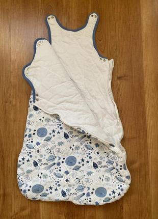 Дитячий одяг.комбінезон теплий плюшевий дитячий 0-3 місяці jojo maman bebe