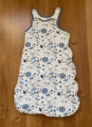 Дитячий одяг.комбінезон теплий плюшевий дитячий 0-3 місяці jojo maman bebe