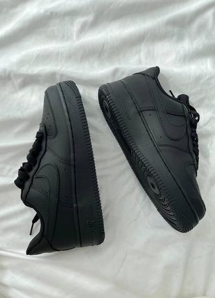 Жіночі кросівки nike air force black8 фото