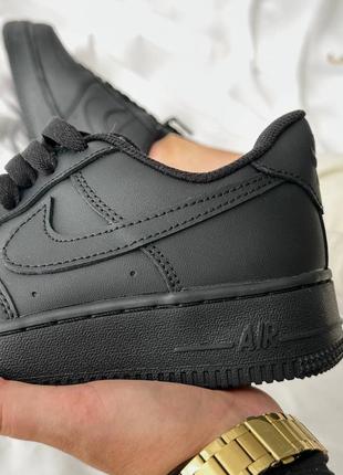 Жіночі кросівки nike air force black7 фото